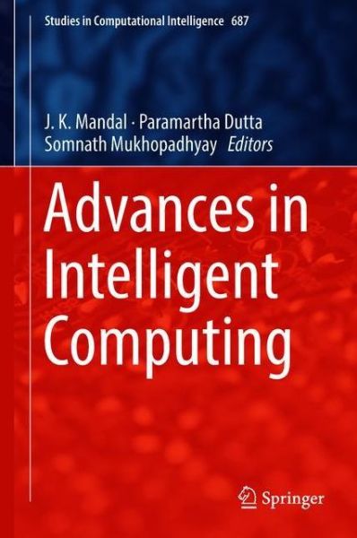 Cover for Advances in Intelligent Computing (Book) [1st ed. 2019 edition] (2018)