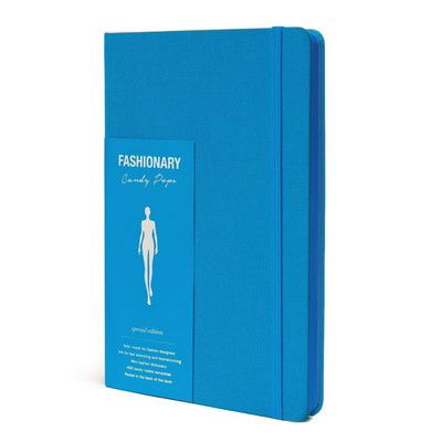 Fashionary Candy Pops Berryblue Womens Sketchbook A5 - Fashionary - Books - Mr Kwong To Toby Ng - 9789881587732 - January 8, 2014