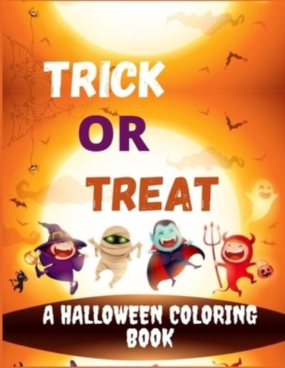 Cover for 7 Premium · Trick or Treat - A Halloween Coloring Book (Paperback Book) (2020)