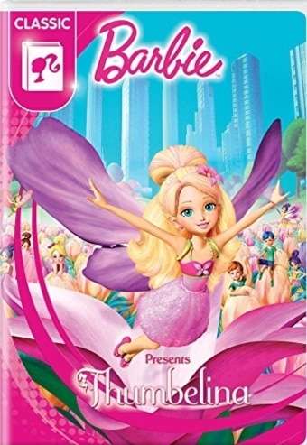 Cover for Barbie Presents Thumbelina (DVD) (2017)