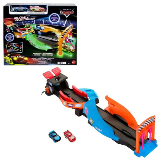 Cover for Disney Pixar · Cars Glow Racers Launch &amp; Criss-cross Glow Race Playset (hpd80) (Toys)