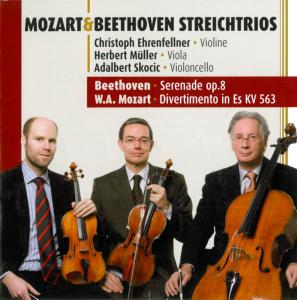 Cover for Ehrenfellner / Müller / Skocic · Streichtrios Kv 563/serenade Op. 8 (CD) (2011)