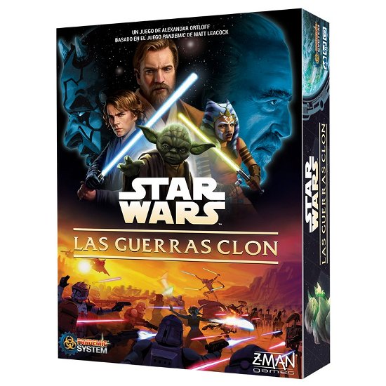 Star Wars the Clone Wars Board Game - Star Wars - Merchandise - ASMODEE - 0841333117733 - 