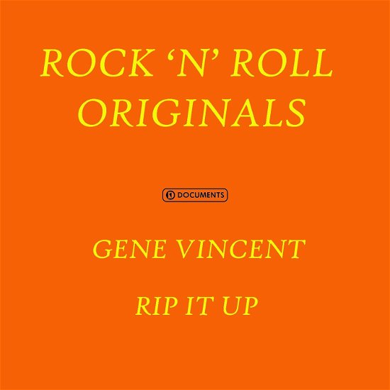 Rip It Up - Vincent Gene - Musik - Documents - 0885150329733 - 9. december 2009