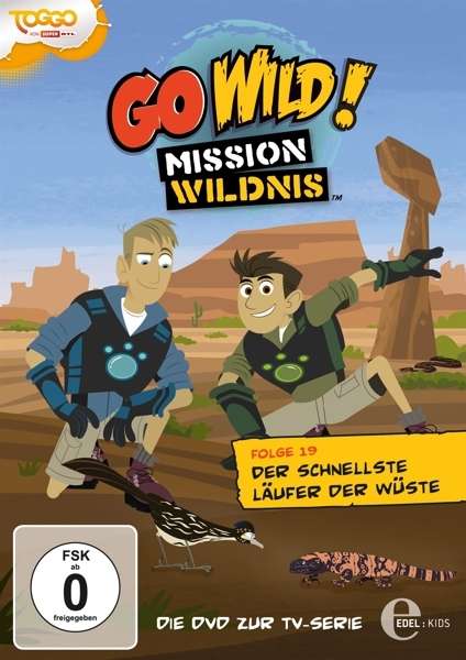 (19)dvd Z.tv-serie-der Schnellste Läufer - Go Wild!-mission Wildnis - Film - EDELKIDS - 4029759108733 - 12. februar 2016