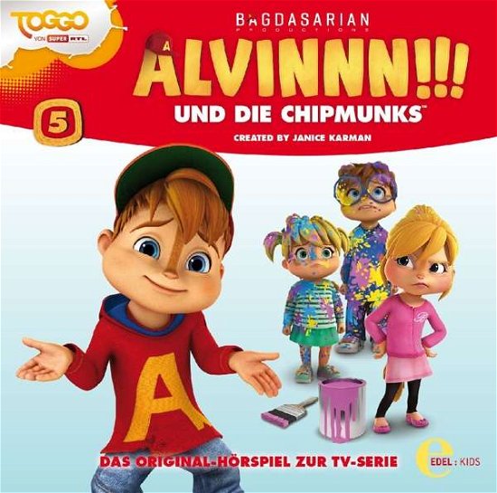 Cover for Alvinnn!!! Und Die Chipmunks · Alvinnn!!! und Die Chipmunks.05.CD (Book) (2016)