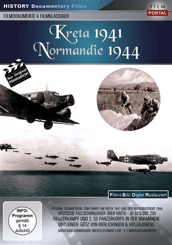Kreta 1941-normandie 1944 - History Films - Elokuva -  - 4260110586733 - perjantai 3. huhtikuuta 2020