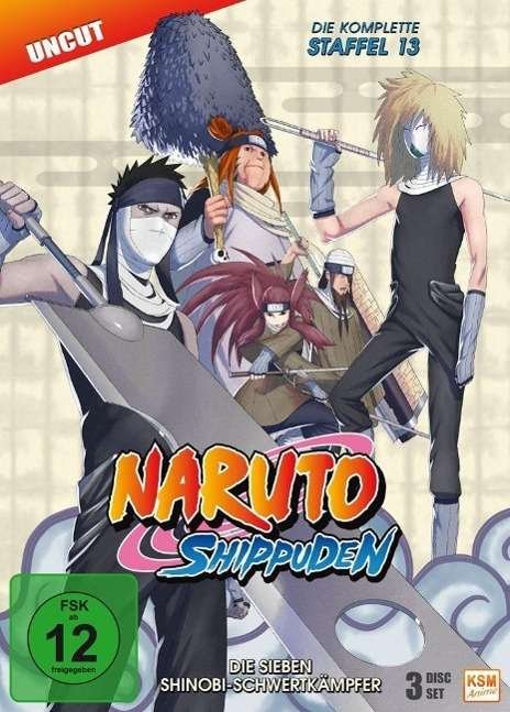 Cover for N/a · Naruto Shippuden - Staffel 13 - Uncut [3 DVDs] (DVD) (2016)