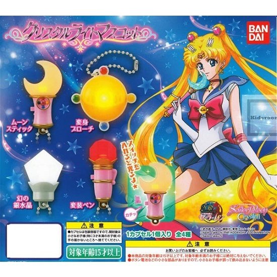 Sailor Moon - Crystal Light Mascot Con Illuminazione (Set 4 Soggetti) - Sailor Moon - Merchandise -  - 4543112957733 - 