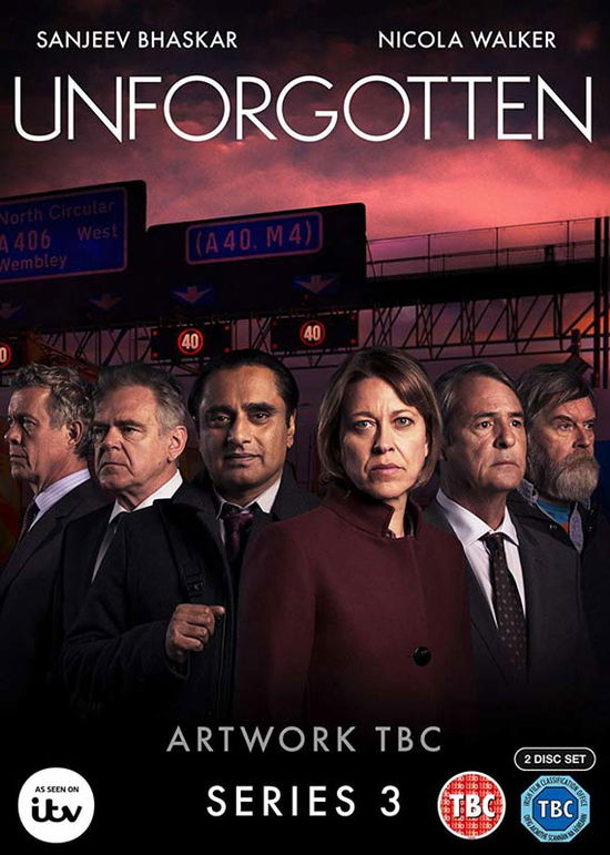 Cover for Unforgotten S3 · Unforgotten Series 3 (DVD) (2018)