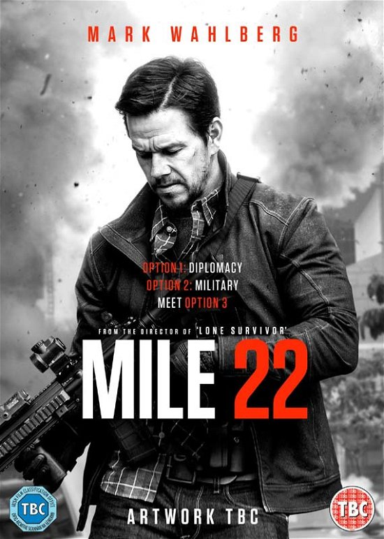 Cover for Mile 22 (DVD) (2019)