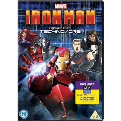 Cover for Iron Man  Rise Of Technovore (DVD) (2013)
