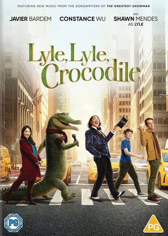 Cover for Lyle Lyle Crocodile DVD · Lyle. Lyle. Crocodile (DVD) (2023)