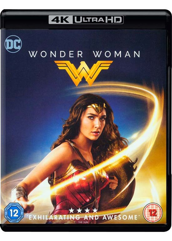 Cover for Wonder Woman Uhds · Wonder Woman (4K UHD Blu-ray) (2017)