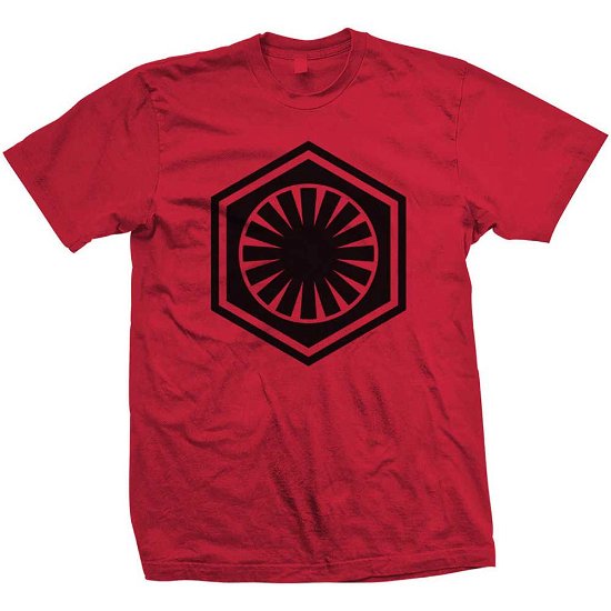 Cover for Star Wars · Star Wars Unisex T-Shirt: Episode VII First Order (Bekleidung) [size S] [Red - Unisex edition]