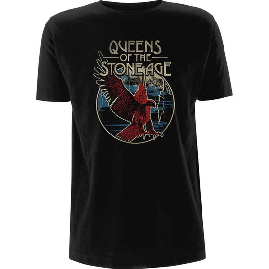 Queens Of The Stone Age Unisex T-Shirt: Eagle - Queens Of The Stone Age - Merchandise -  - 5056012022733 - 