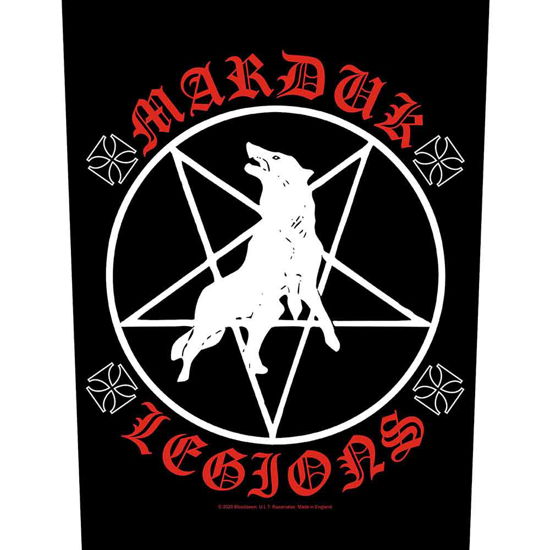 Marduk Back Patch: Marduk Legions - Marduk - Koopwaar -  - 5056365702733 - 