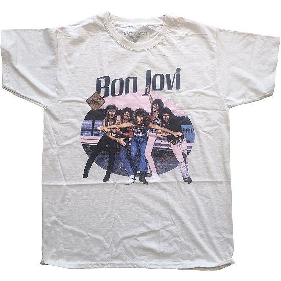 Bon Jovi Unisex T-Shirt: Breakout - Bon Jovi - Merchandise -  - 5056368686733 - 
