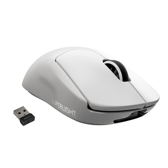 Cover for Logitech · Logitech - Pro X Superlight Wireless Gaming Mouse - White (Legetøj)