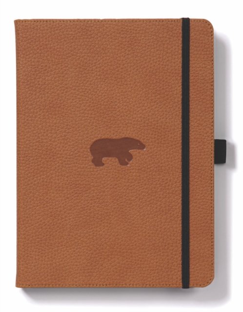 Dingbats A5+ Wildlife Brown Bear Notebook - Dotted -  - Bøger - DINGBATS - 5285003136733 - 22. oktober 2018