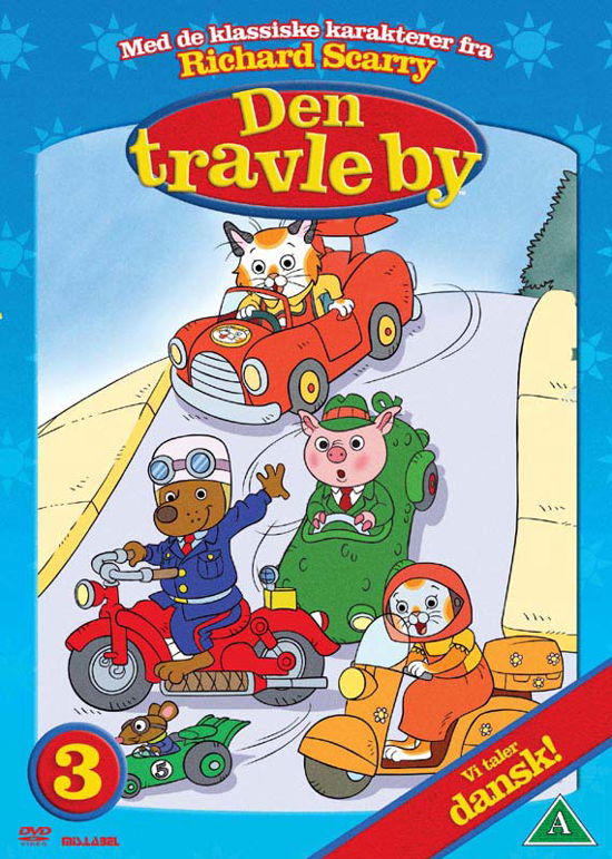 Cover for Richard Scarry · Den Travle by 3 (DVD) (2014)