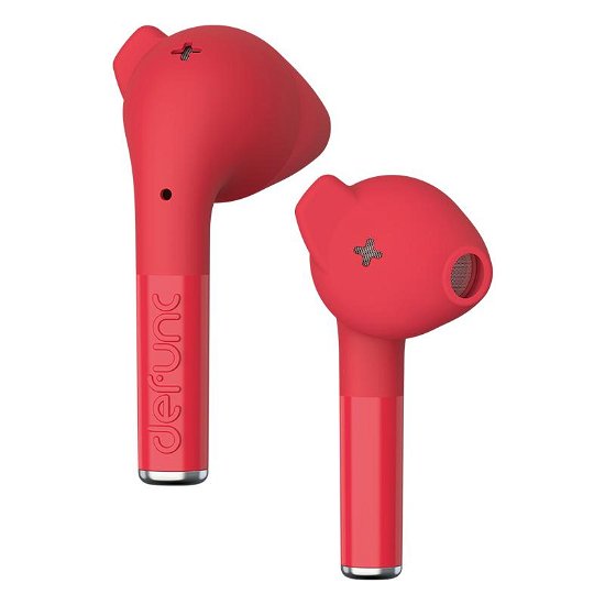 Cover for Defunc · Defunc TRUE GO SLIM Wireless Bluetooth Earbuds Red (In-Ear Headphones)