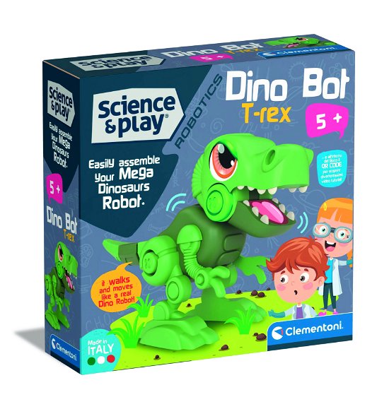 Dino-Bot T-Rex - Clementoni - Merchandise -  - 8005125750733 - 9. oktober 2023