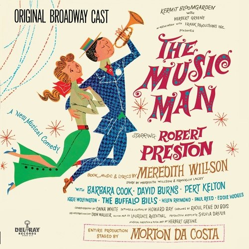 Cover for Original Broadway Cast · The Music Man (Gatefold) (LP) (2018)