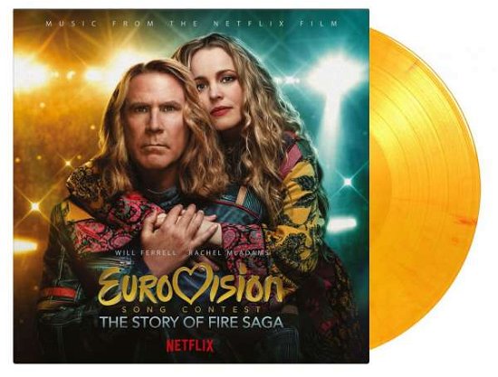 Eurovision Song Contest: The Story Of Fire Saga (Flaming Vinyl) - O.s.t - Musiikki - MUSIC ON VINYL - 8719262017733 - perjantai 9. heinäkuuta 2021