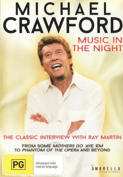 Cover for Michael Crawford · Music In The Night (DVD) (2018)