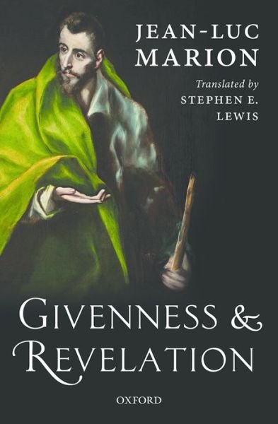 Cover for Jean-Luc Marion · Givenness and Revelation (Hardcover Book) (2016)
