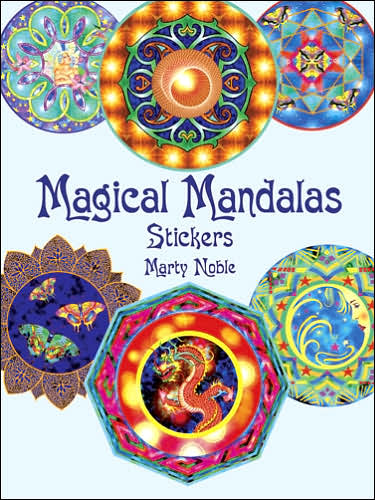 Cover for Marty Noble · Magical Mandalas Stickers - Dover Stickers (MERCH) (2005)