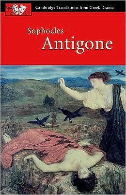 Cover for Sophocles · Sophocles: Antigone - Cambridge Translations from Greek Drama (Taschenbuch) (2003)