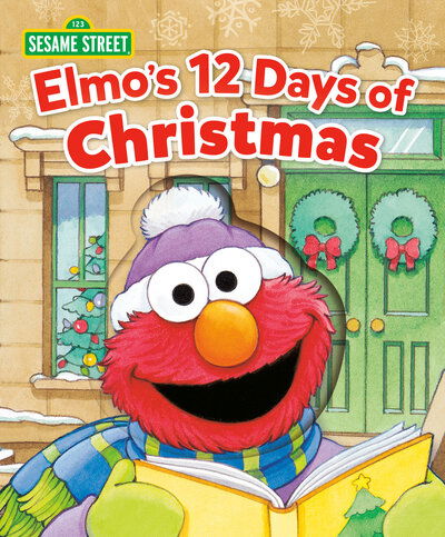 Cover for Sarah Albee · Elmo's 12 Days of Christmas (Sesame Street) (Board book) (2020)