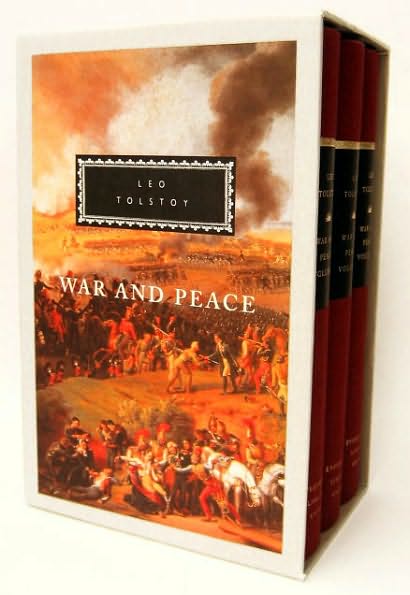 Cover for Leo Tolstoy · War and Peace (3 Volume Set) (Hardcover bog) (1992)