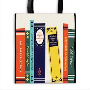 Literary Tales Reusable Tote - Galison - Merchandise - Galison - 9780735372733 - 3. marts 2022
