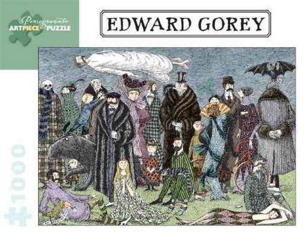 Edward Gorey 1000-Piece Jigsaw Puzzle - Edward Gorey - Merchandise - Pomegranate Communications Inc,US - 9780764967733 - 15. januar 2014