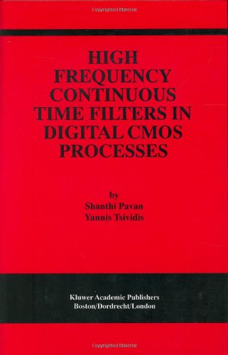 Cover for Shanthi Pavan · High Frequency Continuous Time Filters in Digital CMOS Processes (Hardcover Book) [2000 edition] (2000)