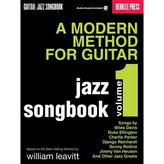 Cover for Modern Method for Guitar Jazz Songbook V - Guitar Method (N/A) (2018)