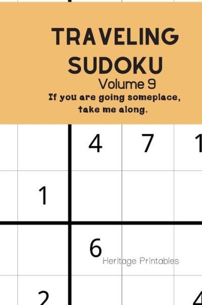 Cover for Heritage Printables · Traveling Sudoku Volume 9 (Taschenbuch) (2019)