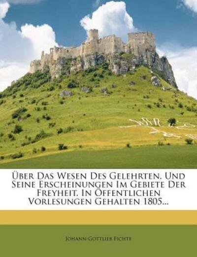 Cover for Fichte · Über das Wesen des Gelehrten, un (Book)