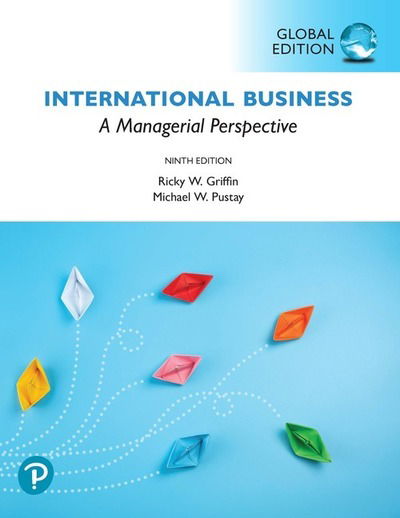 Cover for Ricky Griffin · International Business: A Managerial Perspective, Global Edition (Paperback Book) (2019)
