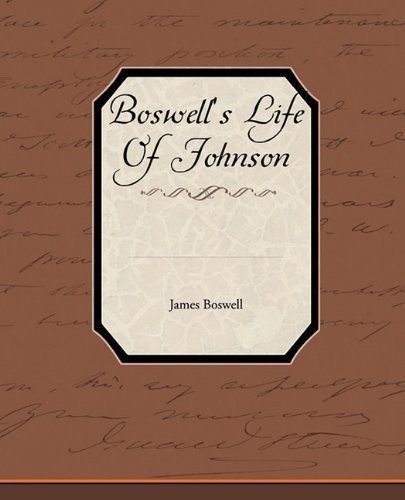 Cover for James Boswell · Boswell's Life of Johnson (Paperback Book) (2010)