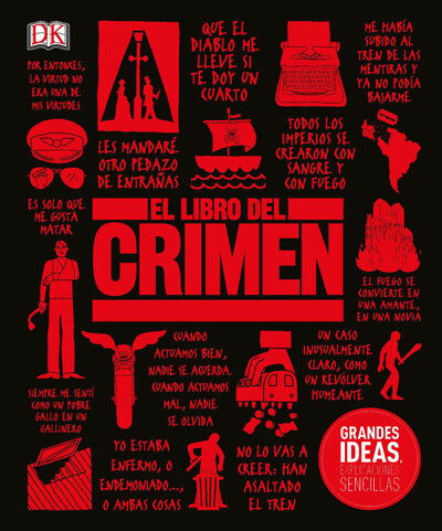 Cover for Dk · El libro del crimen - Big Ideas (Hardcover Book) (2018)