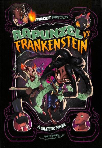Rapunzel vs Frankenstein: A Graphic Novel - Far Out Fairy Tales - Martin Powell - Bøker - Capstone Global Library Ltd - 9781474784733 - 6. februar 2020