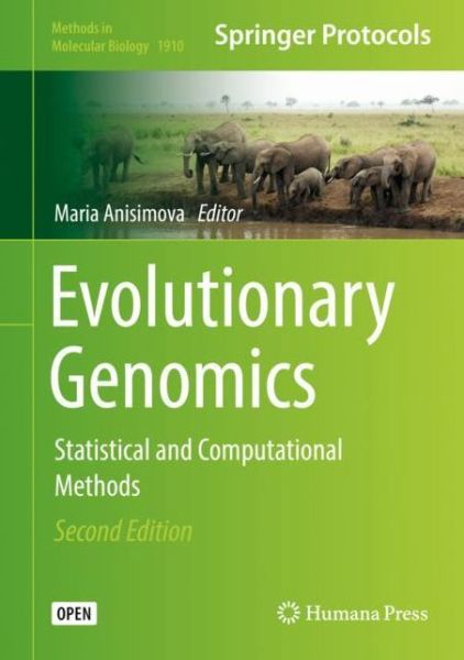 Cover for Evolutionary Genomics: Statistical and Computational Methods - Methods in Molecular Biology (Hardcover Book) [Second Edition 2019 edition] (2019)
