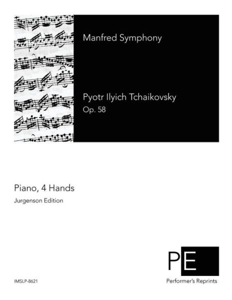 Cover for Pyotr Ilyich Tchaikovsky · Manfred Symphony (Paperback Book) (2014)