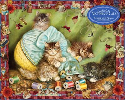 Cynthia Hart's Victoriana Cats: Sewing with Kittens 1,000-Piece Puzzle - Workman Jigsaw Puzzles - Cynthia Hart - Książki - Workman Publishing - 9781523523733 - 19 października 2023