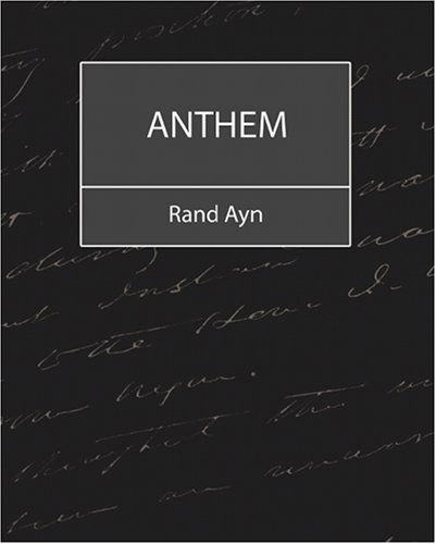 Cover for Ayn Rand Ayn · Anthem (Paperback Book) (2007)