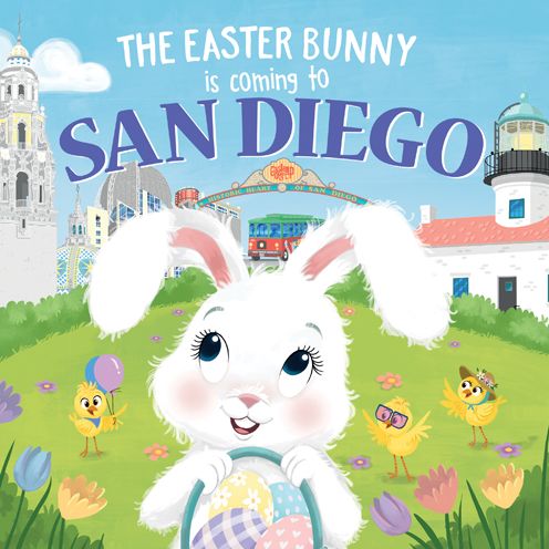 Cover for Eric James · The Easter Bunny is Coming to San Diego (Gebundenes Buch) (2020)